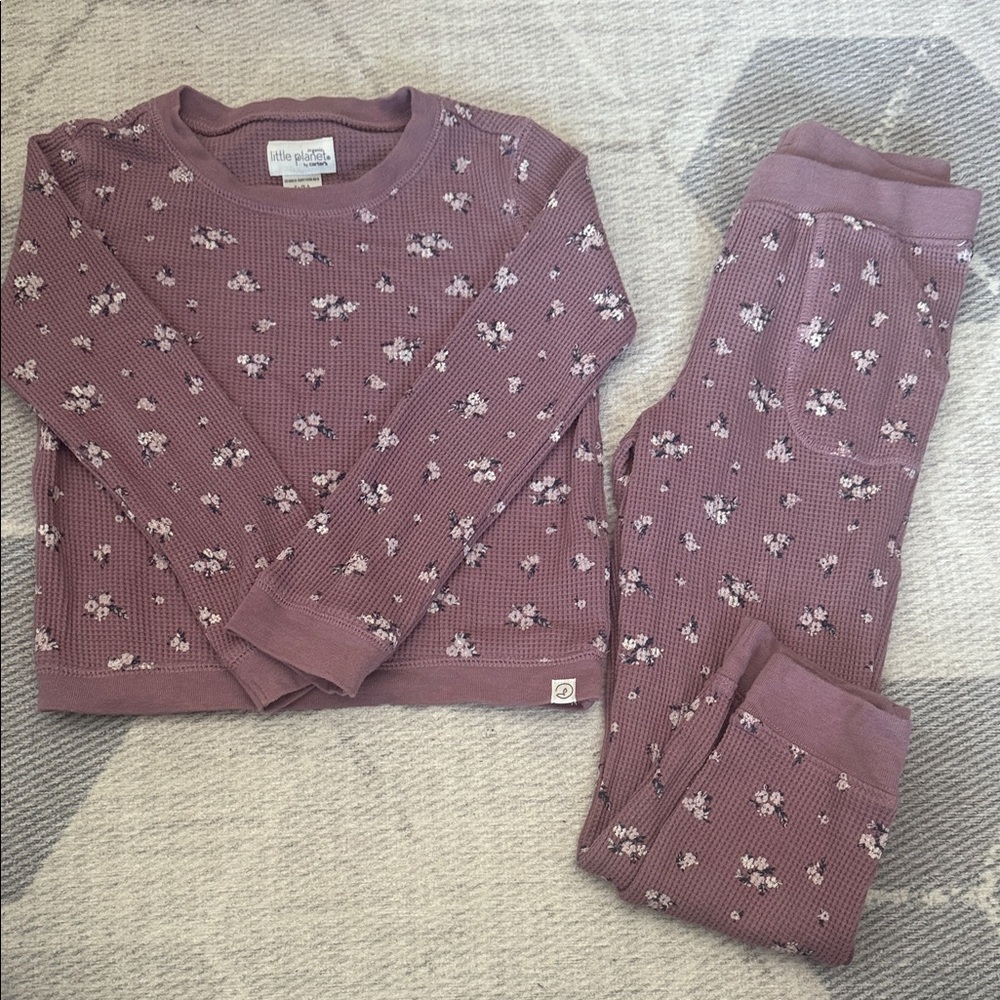 Little planet girls thermal set